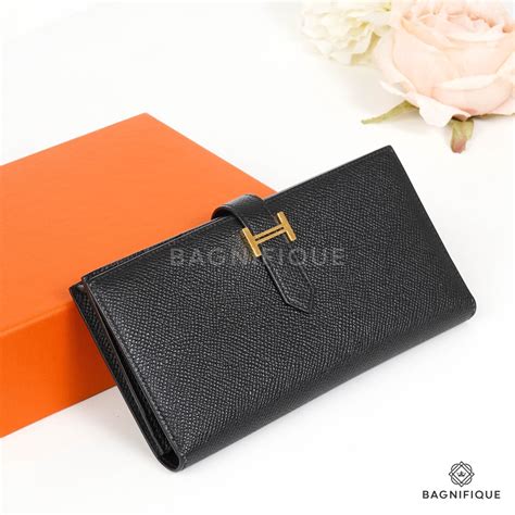 hermes canada bearn|Hermes bearn long wallet.